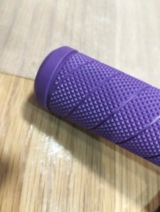 Puños Bicicleta Morados Nuevos