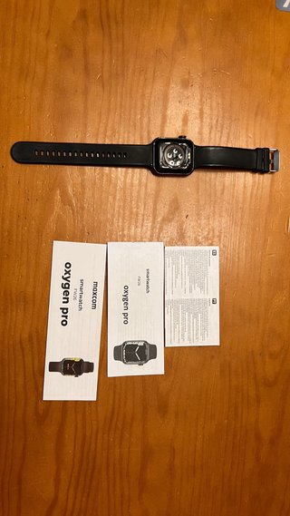 Smartwatch Maxcom FW26 Oxygen Pro Preto