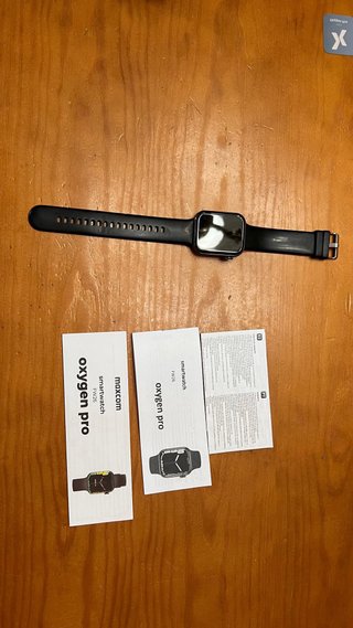 Smartwatch Maxcom FW26 Oxygen Pro Preto