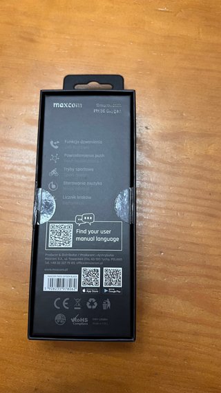 Smartwatch Maxcom FW26 Oxygen Pro Preto