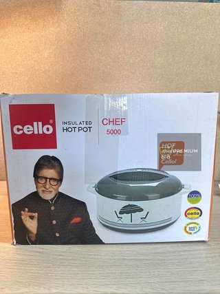 CE-5.0l Chef Deluxe Hot-Pot Cacerola con Aislamiento Calentador
