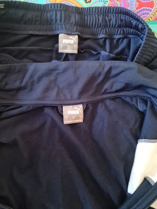 Conjunto Chándal Puma Adolescente Azul y Blanco