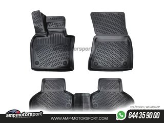 ALFOMBRILLAS DE GOMA RIZLINE PARA BMW X6 F16 2014-2019
