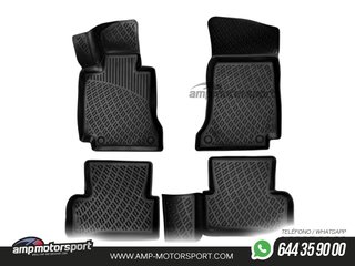 ALFOMBRILLAS DE GOMA RIZLINE PARA MERCEDES-BENZ W205 BERLINA 2014-2021