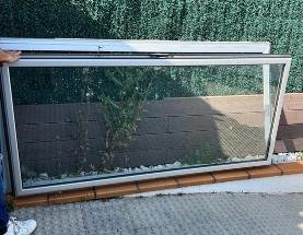 Balconera de aluminio
