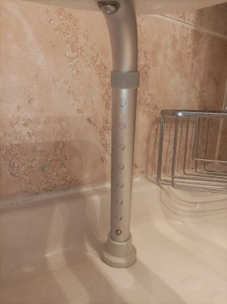 Silla de ducha sin respaldo