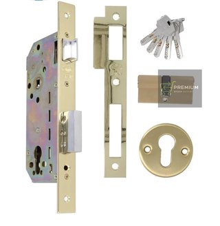 Amig-cerradura de embutir+ cilindro de seguridad