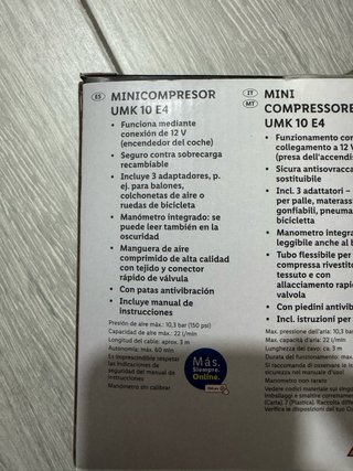 Mini compresor Ultimate Speed UMK 10 E4