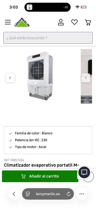 CLIMATIZADOR EVAPORATIVO EOLUS 70