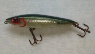 Lote 3 Señuelos Pesca Vintage tipo Minnow