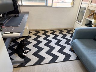Alfombra Zigzag Ikea
