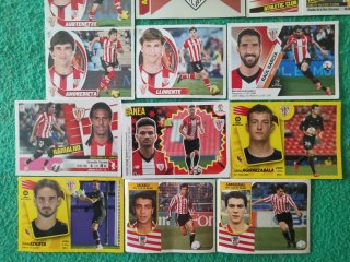 Lote cromos Athletic Club de Bilbao Panini La Liga