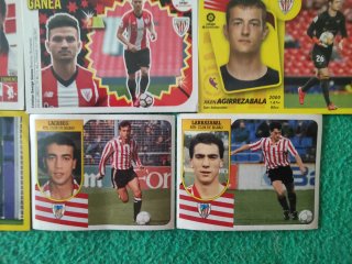Lote cromos Athletic Club de Bilbao Panini La Liga