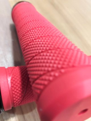 Puños Bicicleta Rojos Antideslizantes