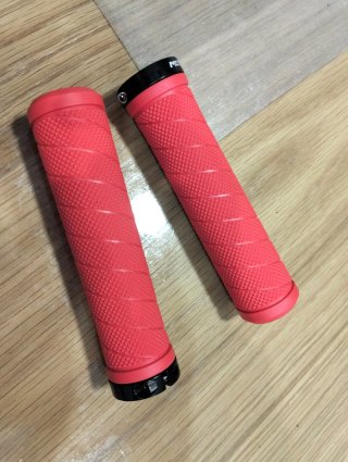 Puños Bicicleta Rojos Antideslizantes