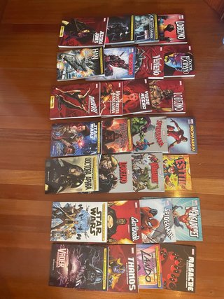 Coleccion de comics Marvel y Star Wars