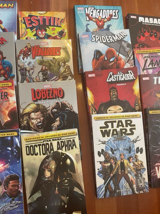 Coleccion de comics Marvel y Star Wars