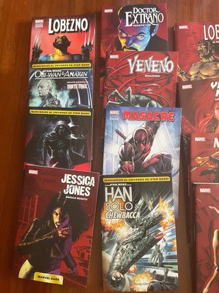 Coleccion de comics Marvel y Star Wars