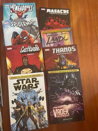 Coleccion de comics Marvel y Star Wars