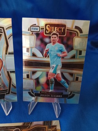 JULIÁN ÁLVAREZ X3 MANCHESTER CITY PANINI SELECT