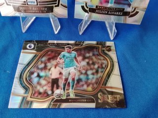 JULIÁN ÁLVAREZ X3 MANCHESTER CITY PANINI SELECT