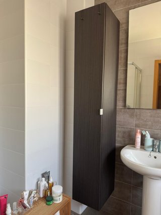 Mueble auxiliar baño suspendido