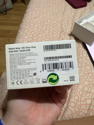Xiaomi Redmi Note 10S Negro