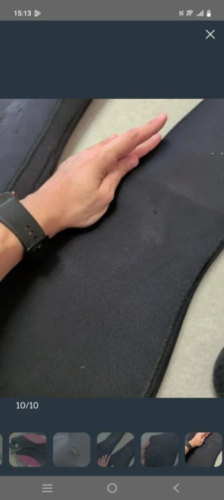 Traje de neopreno 5mm 2 piezas. Talla XS
