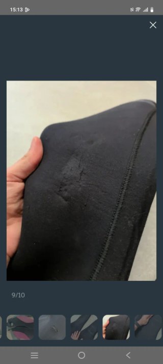 Traje de neopreno 5mm 2 piezas. Talla XS