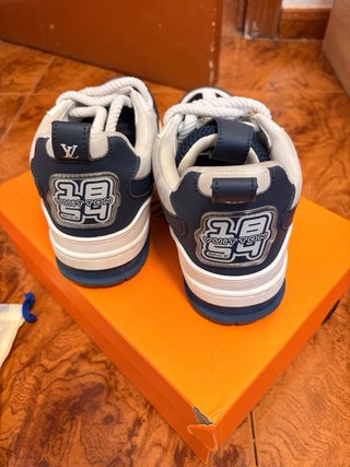 Zapatillas Louis Vuitton Azules y Blancas