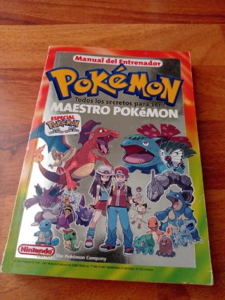Manual Entrenador Pokémon Verde Hoja Nintendo