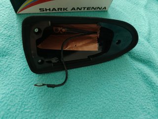 Antena Tiburón Coche Negra Sin Usar