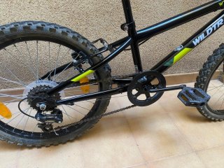 Bicicleta Wildtrack WT011 Negra de 22 pulgadas