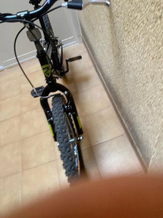 Bicicleta Wildtrack WT011 Negra de 22 pulgadas