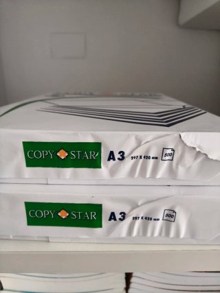 Papel COPY STAR A3 Extra Blanco 80g