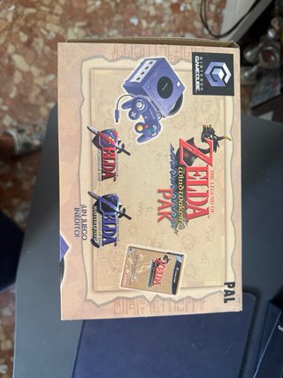 Nintendo GameCube Zelda Wind Waker Pak PAL