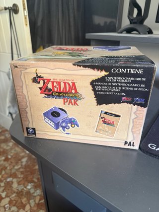 Nintendo GameCube Zelda Wind Waker Pak PAL