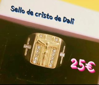 Anillo de Cristo de Dali 25€
