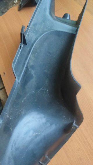 Tapa ram air cbr600f f4i .lado derecho