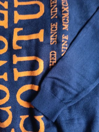 ICONO Jersey Azul Naranja Talla M