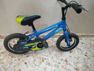 Bicicleta infantil azul 12 WENTI