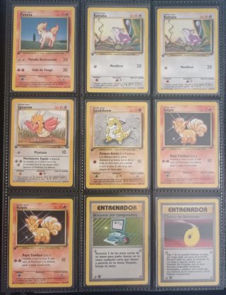 Lote Base Set 1a Edición Español | Cartas Pokemon