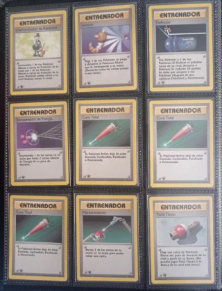 Lote Base Set 1a Edición Español | Cartas Pokemon