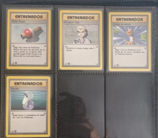 Lote Base Set 1a Edición Español | Cartas Pokemon