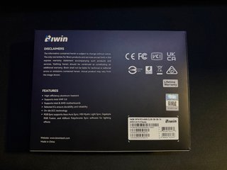 Biwin DW100 DDR5 RGB 6000Mhz CL30