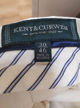 Pantalón Chino Kent & Curwen T.40 Blanco