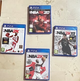 Lote 3 Juegos PS4 NBA 2K18, 20, 21