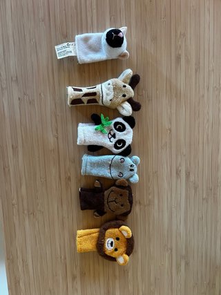 Marionetas de dedo de animales