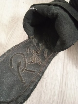 Zapatos de cuña negros