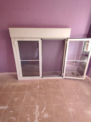 Ventana Climalit con Persiana y Mosquitera